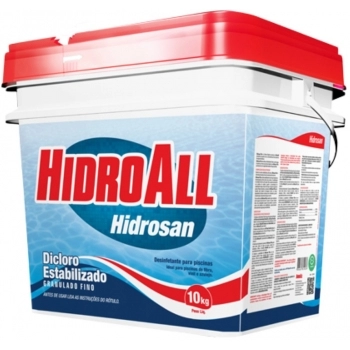 CLORO GRANULADO HCL PLUS 10KG HIDROALL REF 1283