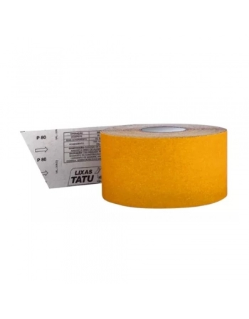 G124 ROLO LIXA RESISTENTE TRIONITE TATU USO INDUSTRIAL (120X45) GR 80 (N)
