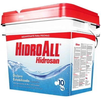 CLORO GRANULADO HIDROSAN PLUS 10KG HIDROALL REF 1043
