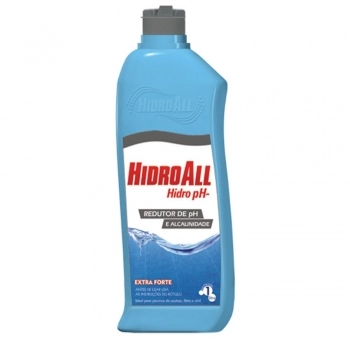 REDUTOR DE PH EXTRA FORTE 1L HIDROALL REF 1162PCRL-A
