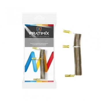 RESIST PRATIMIX 3 TEMP 127V 5500W TIPO BELLO BANHO/MAXI DUCHA REF 3T0155