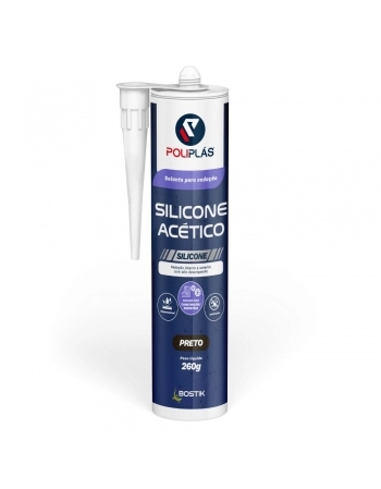SILICONE ACETICO POLIPLAS PTO 260GR (N)