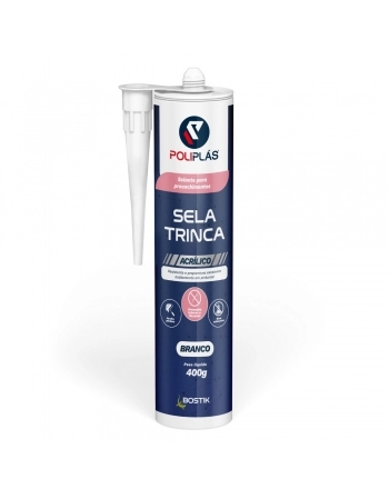SELA TRINCA BASE AGUA POLIPLAS BCO 400GR (N)