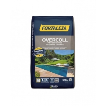 ARGAMASSA FORTALEZA OVERCOLL SUPER RAPIDO 20KG