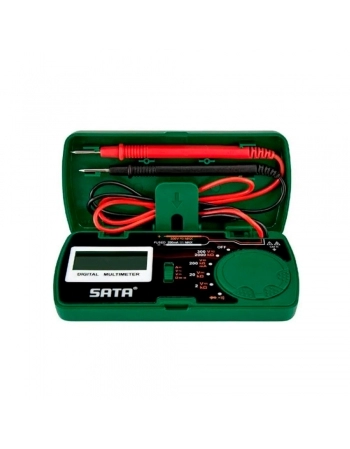 MULTIMETRO DIGITAL DE BOLSO SATA (L15) (N)