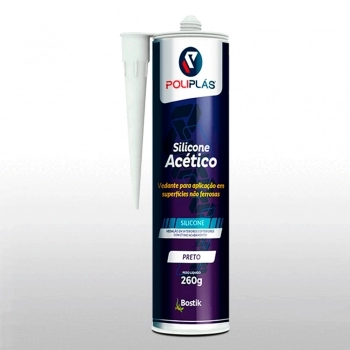 SILICONE ACETICO POLIPLAS PTO 260GR