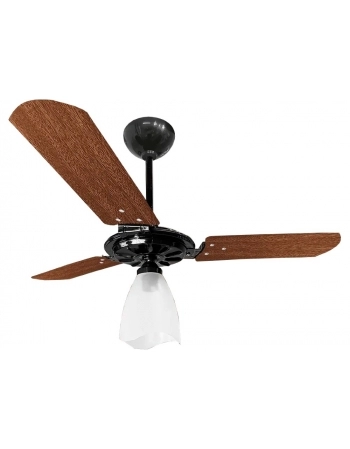 VENTILADOR TETO YRIS VENTEX 127V PTO/MOGNO (N)