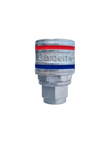 ENGATE RAPIDO GARDEN AR C/ROSCA FEMEA 1/4\\\\\\\" CROMADO (N)