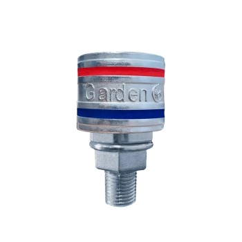 ENGATE RAPIDO GARDEN AR C/ROSCA MACHO 1/4\" CR REF 10401E