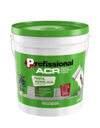 TINTA PROFISSIONAL RENNER ACR FOSCO PALHA BD 16LT (N)