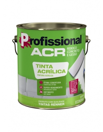 TINTA PROFISSIONAL RENNER ACR FOSCO LUAR DO SERTAO GL3,6LT (N)
