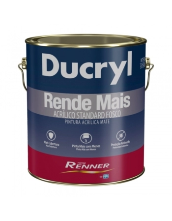 TINTA DUCRYL RENNER FOSCO VD LIMAO GL3,6LT (N)