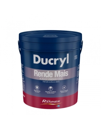 TINTA DUCRYL RENNER FOSCO VD LIMAO BD 18LT (N)