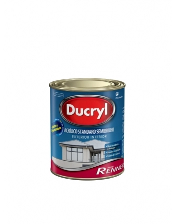 TINTA DUCRYL RENNER SEMIBRILHO BCO 0,900ML (N)