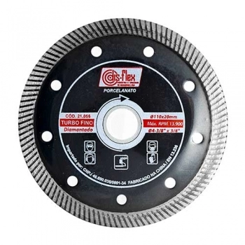 DISCO DIAMANT. DISFLEX TURBO 4.1/2 110X20MM REF 21056
