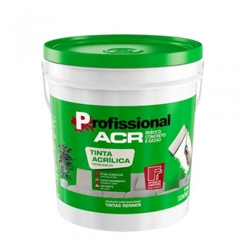 TINTA PROFISSIONAL RENNER ACR FOSCO PALHA BD 16LT