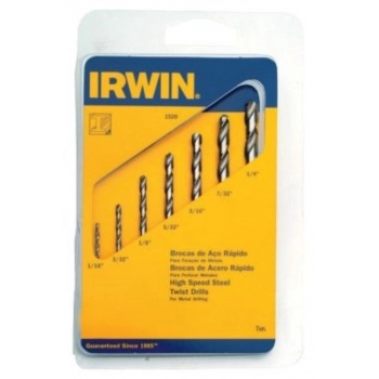 JOGO BROCA ACO RAP IRWIN1/16A1/4 /7