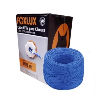 CABO COAXIAL FOXLUX BIPOLAR 80% AZ 100M