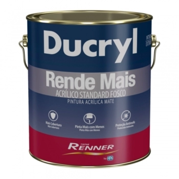 TINTA DUCRYL RENNER FOSCO ALGODAO EGIPCIO GL3,6LT