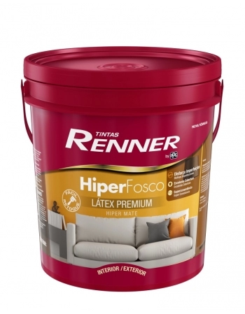 TINTA HIPER RENNER FOSCO BCO BD 18LT (N)