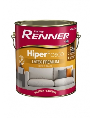 TINTA HIPER RENNER FOSCO GL3,6LT (N)