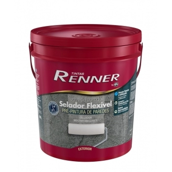 TINTA FRENTES/FACHADAS RENNER ELASTICA SEMIBRILHO BCO BD 18LT