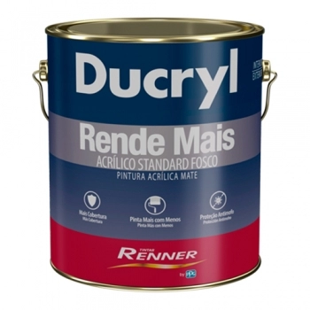 TINTA DUCRYL RENNER FOSCO MELAO ROSA GL3,6LT