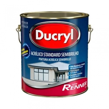 TINTA DUCRYL RENNER SEMIBRILHO PIMENTA GL3,6LT