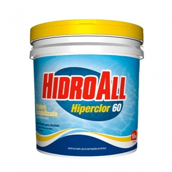 CLORO GRANULADO HCL HIPERCLOR 60 10KG HIDROALL REF 1234