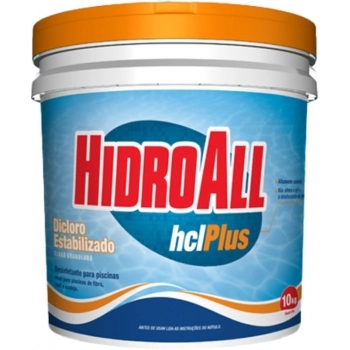 CLORO GRANULADO HCL PLUS 10KG HIDROALL REF 1283