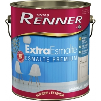 ESMALTE EXTRA BRILHANTE RENNER CONHAQUE 0,900ML REF 1159.04