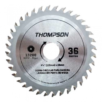 SERRA CIRCULAR MAD THOMPSON 4.3/8\\\" X 36D