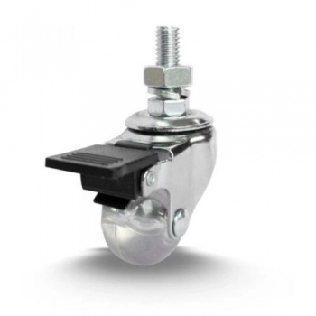 RODIZIO SILICONE COLSON 210 PARAF GIRAT FREIO 50MM 40KG REF 43C10130890900008134