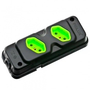 TOMADA EM BARRA FIOLUX ROBUST 2P+T 2T PTO/VD REF 28310200117