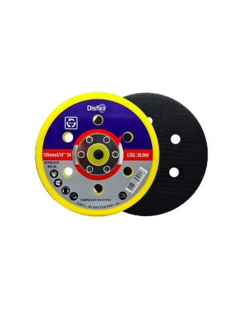 SUPORTE PARA DISCO LIXA VELCRO 150MM X 5/16 ORBITAL REF 30004 (N)