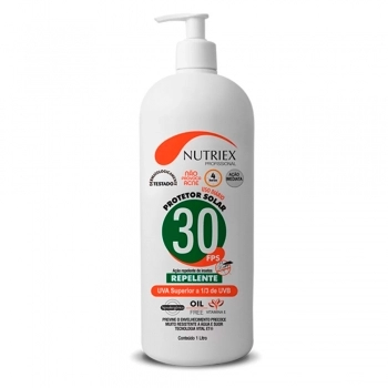 PROTETOR SOLAR FPS 30 1/3 UVA C/REPELENTE 1L NUTRIEX REF 61051