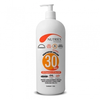 PROTETOR SOLAR FPS 30 1/3 UVA 1 LT NUTRIEX REF 60996