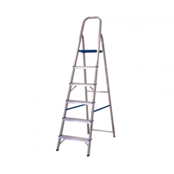 ESCADA ALUMASA DOMESTICA ALUMIN 06 DEGRAUS REF 960523