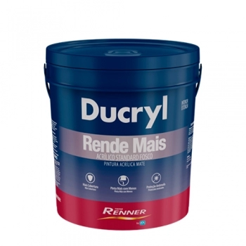 TINTA DUCRYL RENNER FOSCO MELAO ROSA BD 18LT