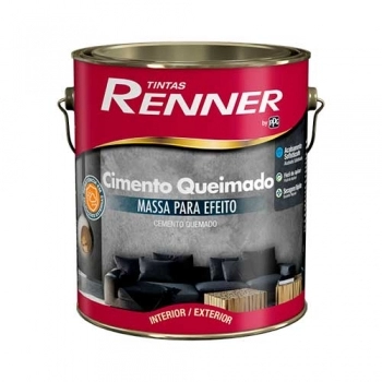 MASSA CIMENTO QUEIMADO RENNER ESPELHO DAGUA GL3,6LT