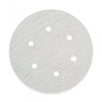 LIXA DISCO PLUMA BCO 150MM (02) GR60 6 FUROS REF 8032