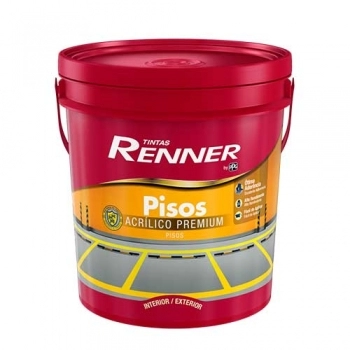 TINTA PISOS RENNER FOSCO VERMELHO SEGURANCA BALDE 18LT