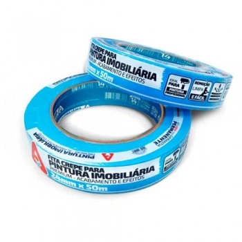 FITA CREPE ADERE PINT IMOBILIARIA AZ NEON A327S 24X50 REF 409130549