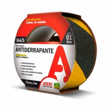 FITA ANTIDERRAPANTE ADERE 50X5 PTO/AM 866S