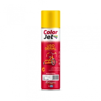 TINTA SPRAY COLOR JET RENNER USO GERAL GRAFITE 400ML