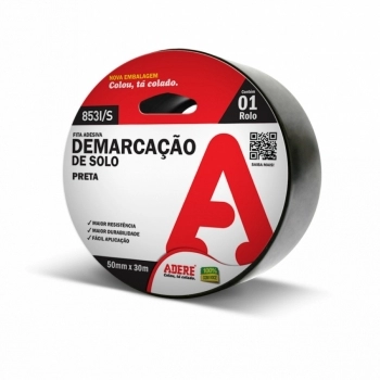 FITA DEMARCACAO ADERE SOLO 50X15 PTO