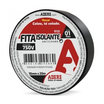 FITA ISOLANTE ADERE (03) 9121 18X20 PTO