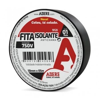 FITA ISOLANTE ADERE (01) 9121 18X5 PTO