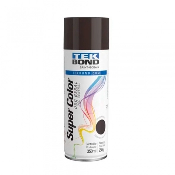 TINTA SPRAY TEKBOND USO GERAL MARROM 350ML