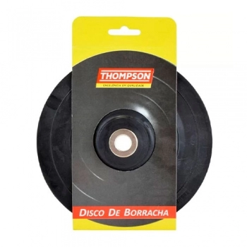 DISCO DE BORRACHA THOMPSON 4 1/2\\\" FLEX. BOSCH REF 1270